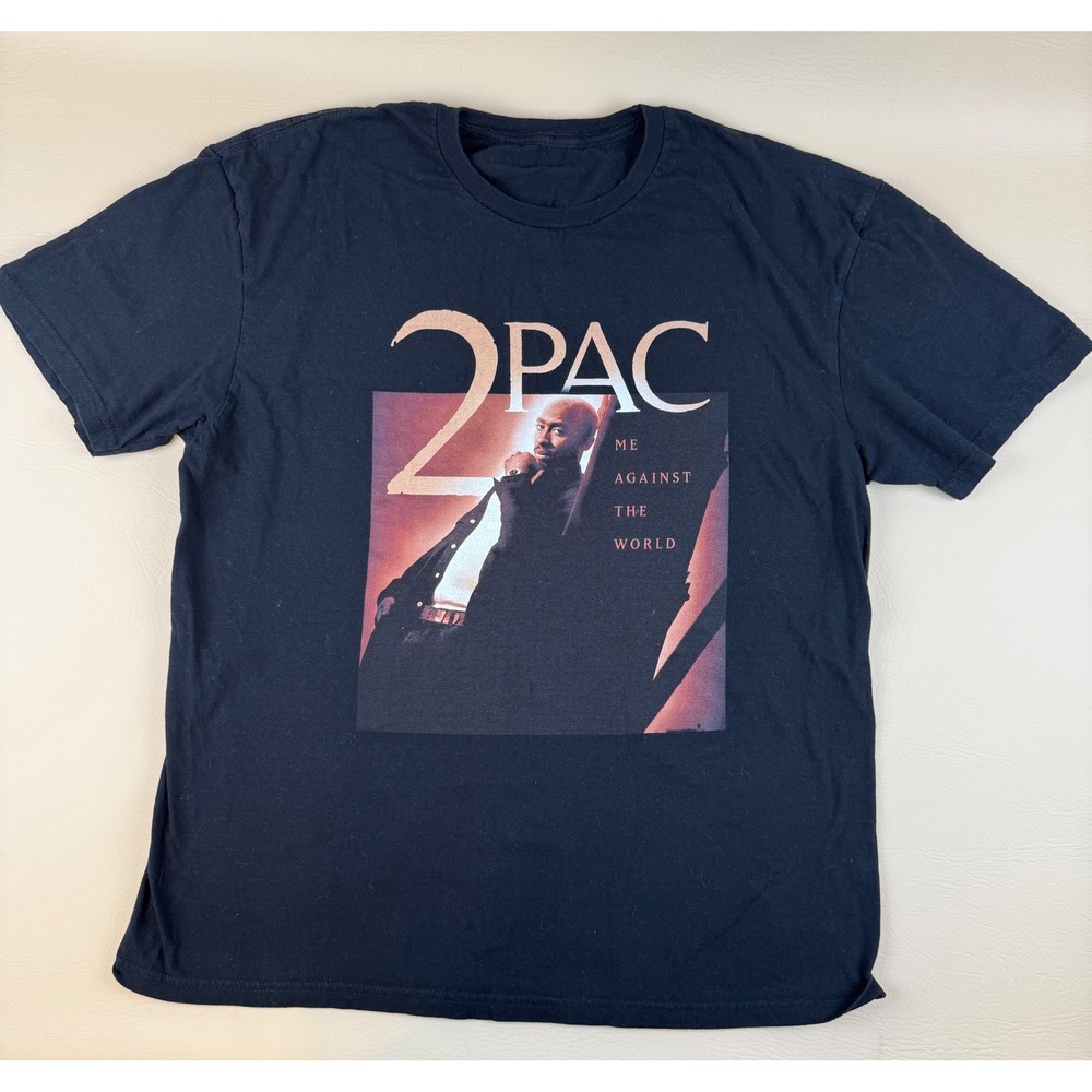 Streetwear Hip Hop T-Shirt 2Pac Me Against The World XL 2Pac